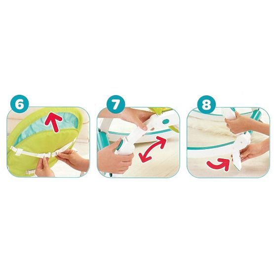 Fisher Price lehátko Rainforest 3v1