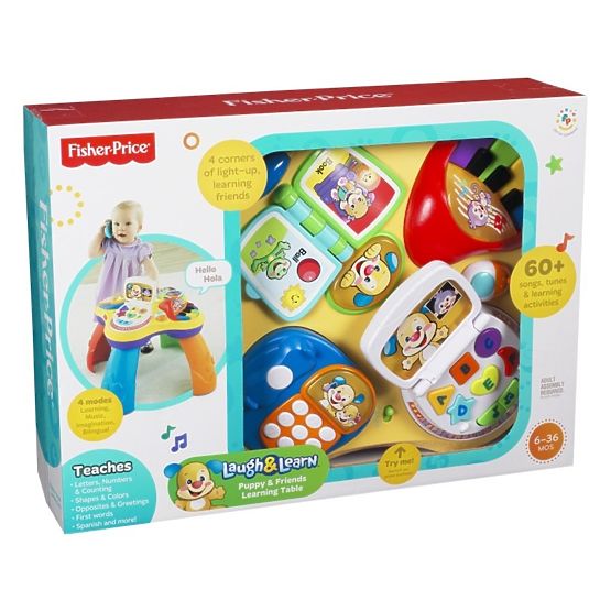Fisher Price - psíkov spievajúci stolík