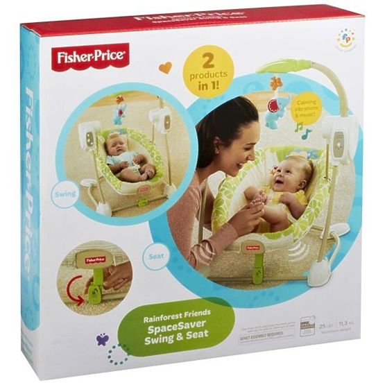 Fisher Price Rainforest hojdačka a sedátko v jednom