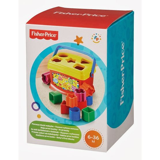 Fisher Price - vkladačka - vedierko s rúčkou