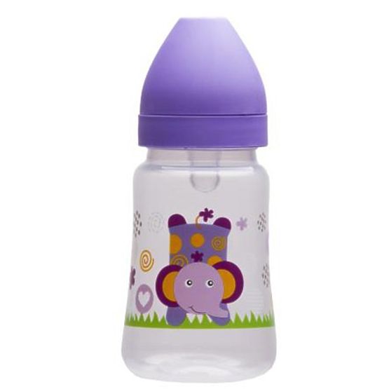 Fľaša so širokým hrdlom Akuku 250 ml fialová