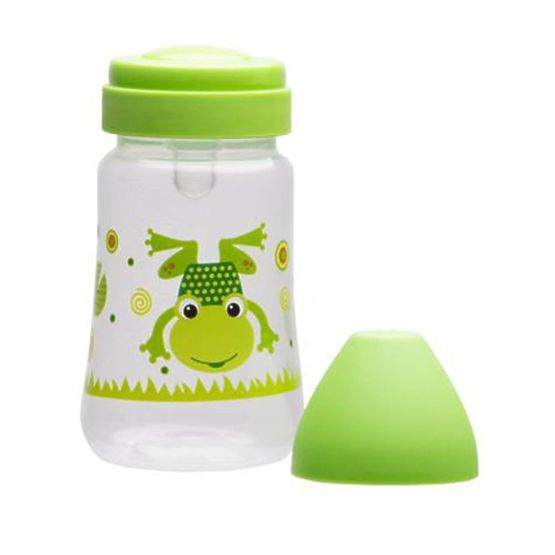 Fľaša so širokým hrdlom Akuku 250 ml zelená