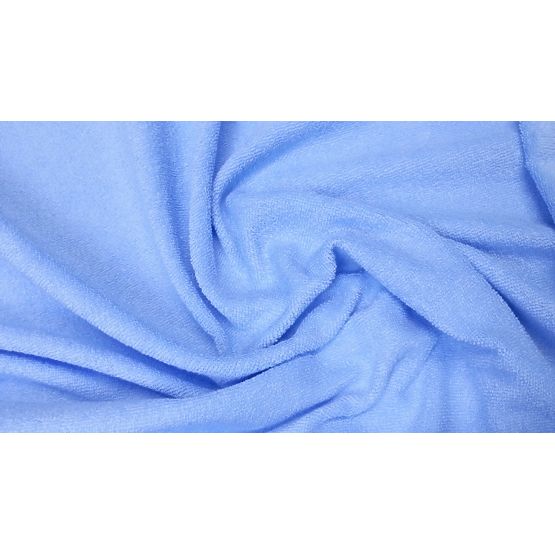 Froté plachta do detského kočíka 75x35 Farby prestieradiel: svetlomodrá
