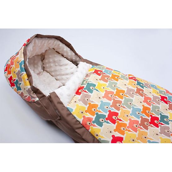 Fusak do autosedačky MACKO oranžový