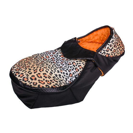 Fusak do autosedačky minky - biely