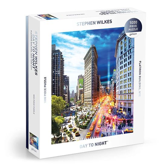 Galison Puzzle Flatiron Day to Night™ Stephen Wilkes 1000 dielikov