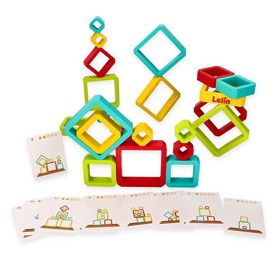 Geometrická balančná skladačka