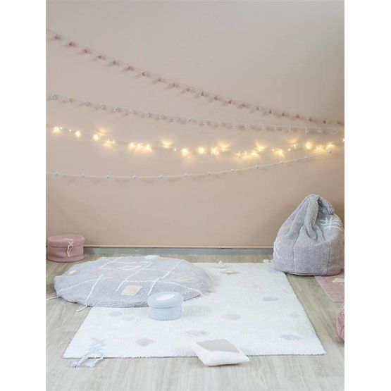 Girlanda Perleťovo šedá - Lorena Canals