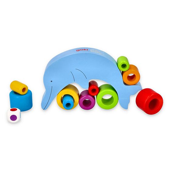 GOKI Balansujúci delfín zručnostná hra