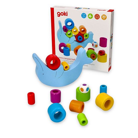 GOKI Balansujúci delfín zručnostná hra