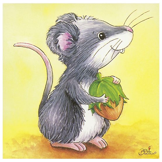 Goki Drevené kocky Mláďatá 4 ks