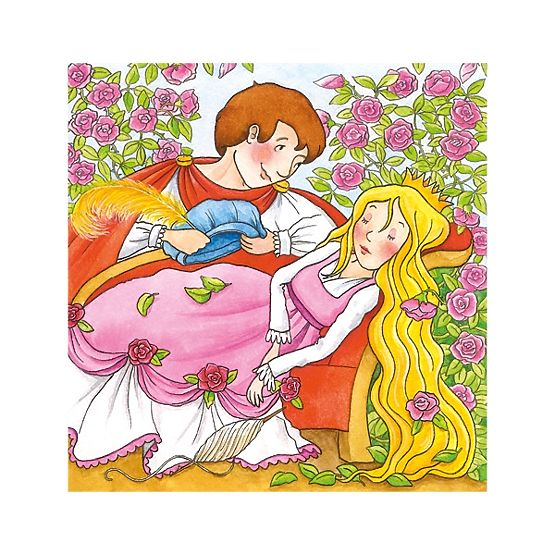 Goki Drevené kocky Rozprávky 9 ks