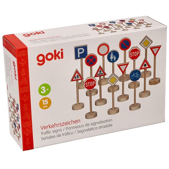 GOKI - drevené vzdelávacie značky