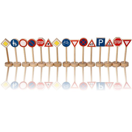 GOKI - drevené vzdelávacie značky