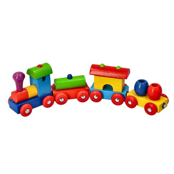 GOKI farebný vlak Peru vagóniky na magnety