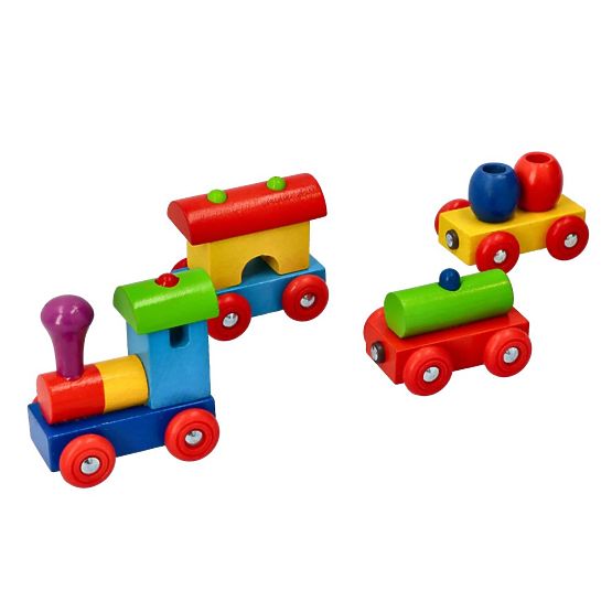 GOKI farebný vlak Peru vagóniky na magnety