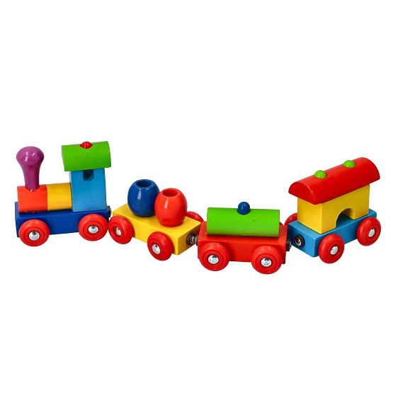 GOKI farebný vlak Peru vagóniky na magnety