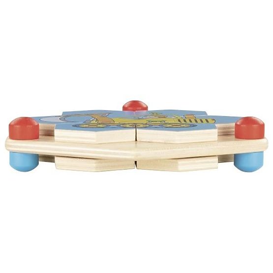 Goki hexagonálne puzzle vozidlá