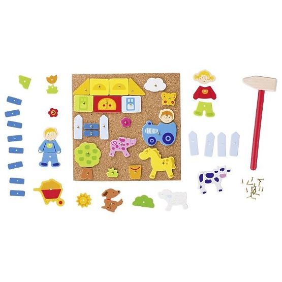 Goki korková zatĺkacia hra Farma