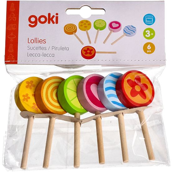 Goki lízatká 6 kusov