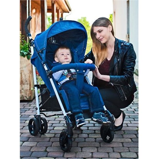 Golfový kočík CARETERO Jeans black 2017 Čierna