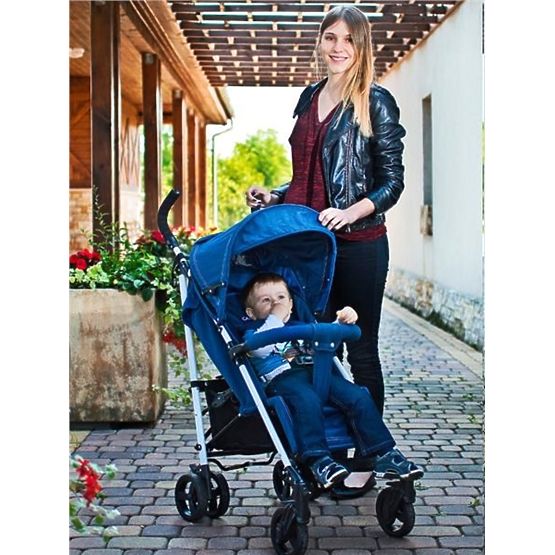 Golfový kočík CARETERO Jeans black 2017 Čierna