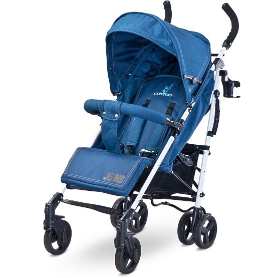 Golfový kočík CARETERO Jeans blue 2017 Modrá