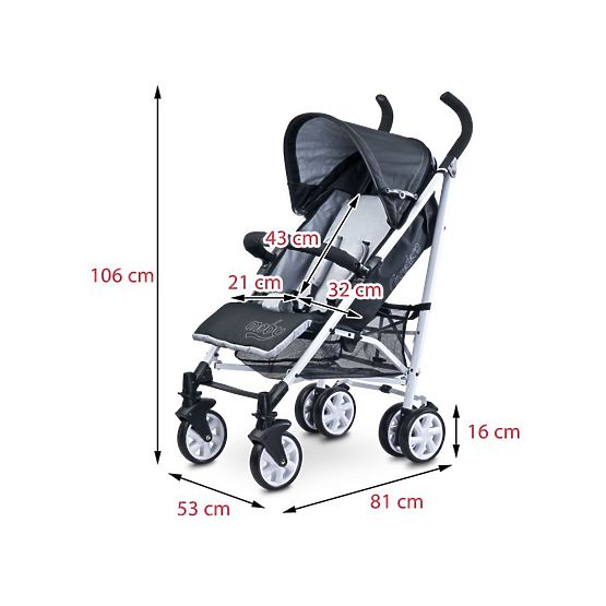 Golfový kočík CARETERO Moby purple Fialová