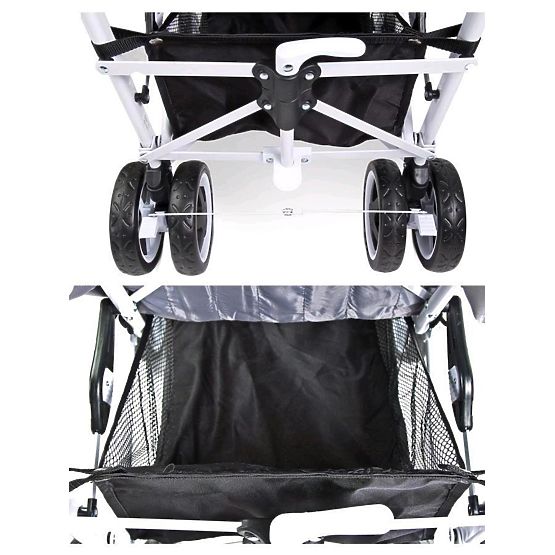 Golfový kočík CARETERO Spacer 2017 black Čierna