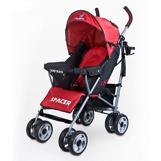 Golfový kočík CARETERO Spacer Classic red Červená