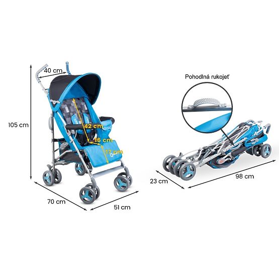 Golfový kočík LIONELO Elia