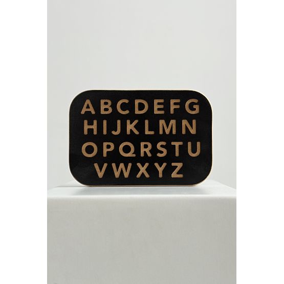 Grafomotorická tabuľa - písmená