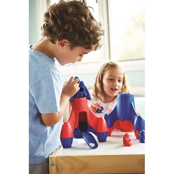 Green Toys Raketa červená