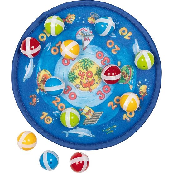 Guľôčkový šípkový terč