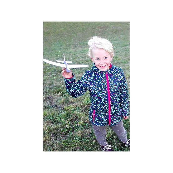 Hádzacie lietadielko FLY-POP - zelená