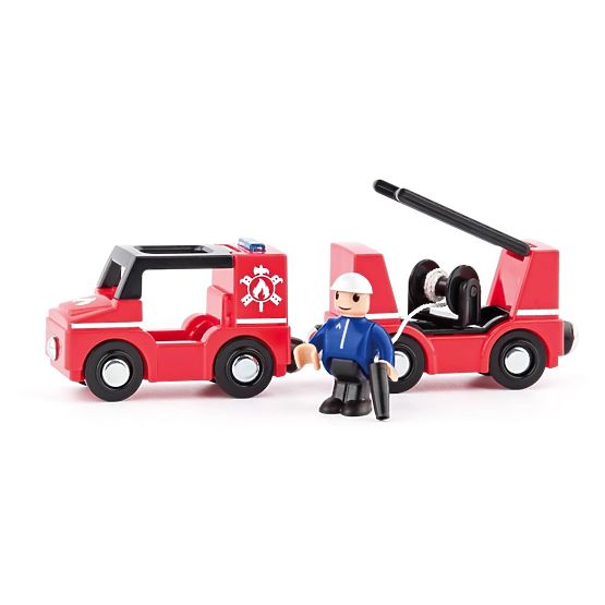 Hasičské auto s rebríkom