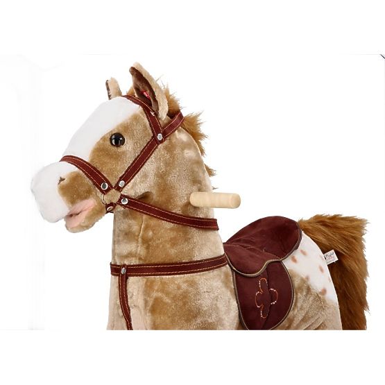 Hojdací kôň Mustang s kolieskami