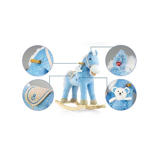 Hojdací koník Milly Mally Pony fialový Fialová