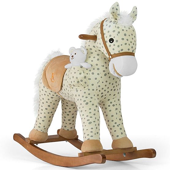 Hojdací koník Milly Mally Pony Gray Dot Béžová