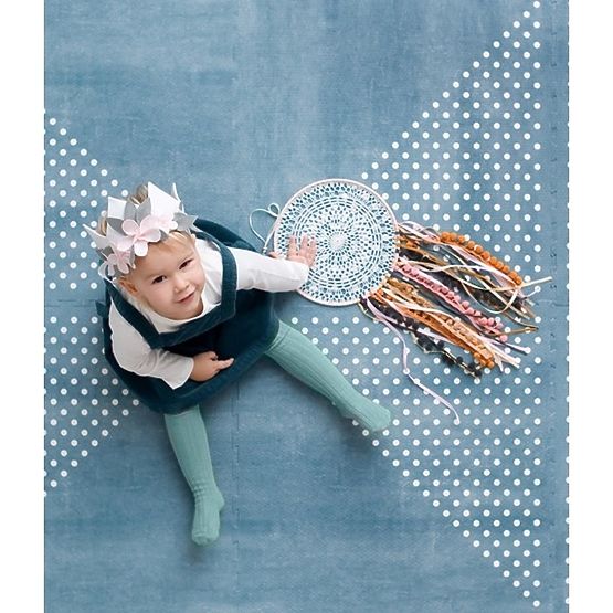 Hracia podložka TODDLEKIND 120 x 180 cm - Marine