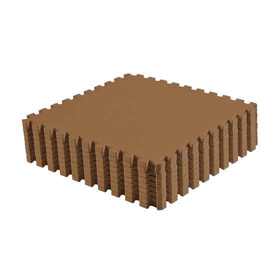 Hracia podložka TODDLEKIND 130 x 130 cm - Camel