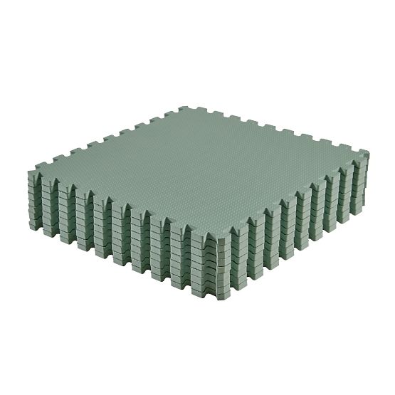 Hracia podložka TODDLEKIND 130 x 130 cm - Moss