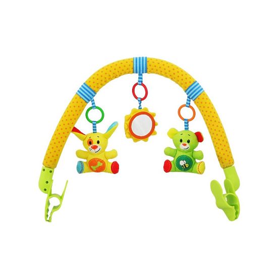 Hračka na kočík Baby Mix slniečko, myška, psíček Podľa obrázku