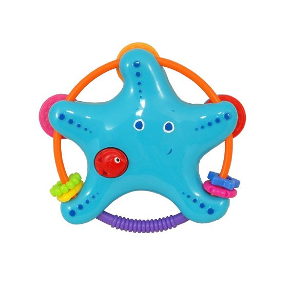 Hrkálka Baby Mix Hviezdička modrá