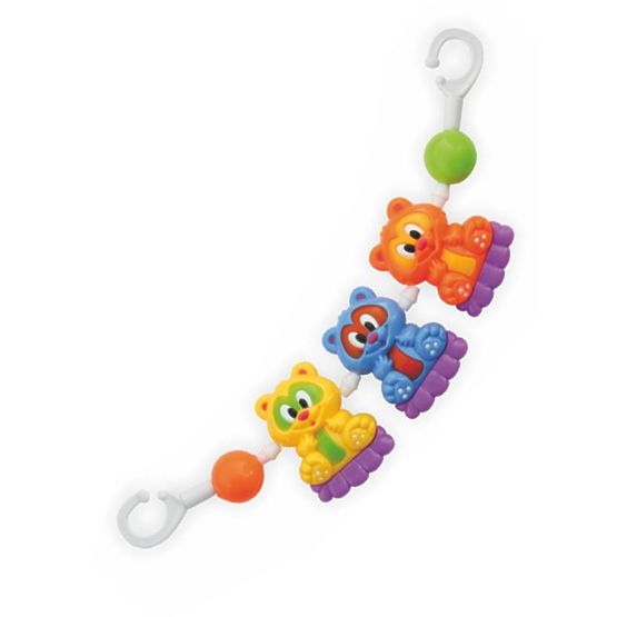 Hrkálka do kočíka Baby Mix mackovia Podľa obrázku