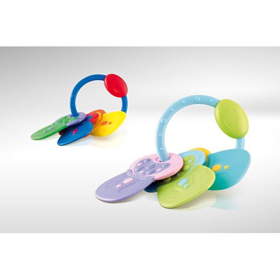 Hrkálka-hryzátko Akuku Modrá