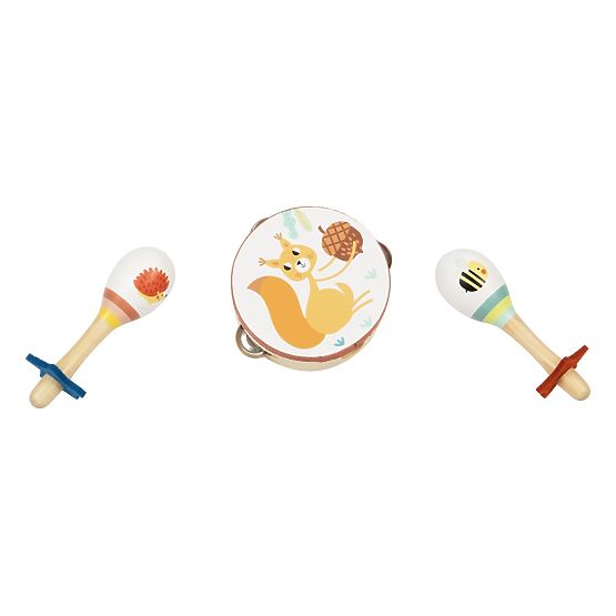 Hudobný set - lesné zvieratká