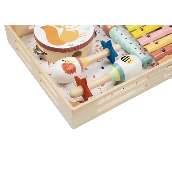 Hudobný set - lesné zvieratká