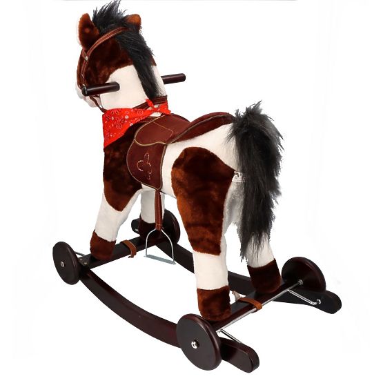 Interaktívny hojdací kôň Łatek