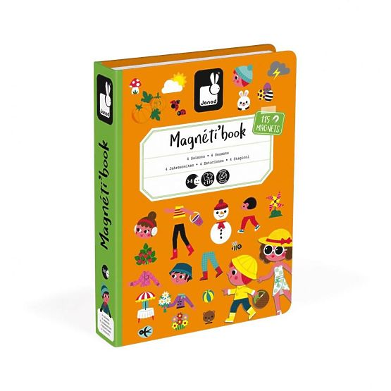 Janod Magnetibook Ročné obdobie